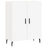 Credenza Bianca 69,5x34x180 cm in Legno truciolato