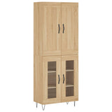 Credenza Rovere Sonoma 69,5x34x180 cm in Legno truciolato