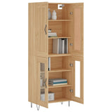 Credenza Rovere Sonoma 69,5x34x180 cm in Legno truciolato