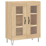 Credenza Rovere Sonoma 69,5x34x180 cm in Legno truciolato