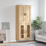 Credenza Rovere Sonoma 69,5x34x180 cm in Legno truciolato