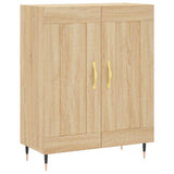 Credenza Rovere Sonoma 69,5x34x180 cm in Legno truciolato
