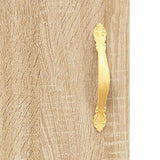 Credenza Rovere Sonoma 69,5x34x180 cm in Legno truciolato