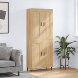 Credenza Rovere Sonoma 69,5x34x180 cm in Legno truciolato