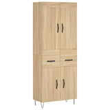 Credenza Rovere Sonoma 69,5x34x180 cm in Legno truciolato