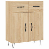 Credenza Rovere Sonoma 69,5x34x180 cm in Legno truciolato