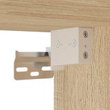 Credenza Rovere Sonoma 69,5x34x180 cm in Legno truciolato