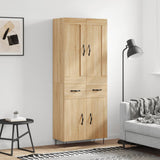 Credenza Rovere Sonoma 69,5x34x180 cm in Legno truciolato