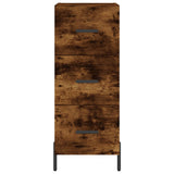 Credenza Rovere Fumo 34,5x34x180 cm in Legno truciolato