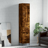 Credenza Rovere Fumo 34,5x34x180 cm in Legno truciolato