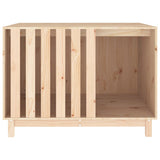 Casetta per Cani 100x70x72 cm in Legno Massello di Pino