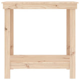 Banco da Lavoro 80x50x80 cm in Legno Massello di Pino