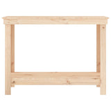 Banco da Lavoro 110x50x80 cm in Legno Massello di Pino