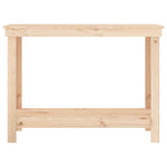 Banco da Lavoro 110x50x80 cm in Legno Massello di Pino