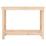 Banco da Lavoro 110x50x80 cm in Legno Massello di Pino