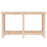 Banco da Lavoro 140x50x80 cm in Legno Massello di Pino