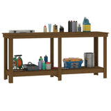 Banco da Lavoro Ambra 180x50x80 cm in Legno Massello di Pino