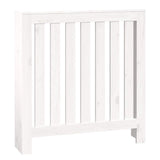 Copertura Termosifone Bianca 79,5x19x84 cm Legno Massello Pino