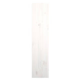 Copertura Termosifone Bianca 79,5x19x84 cm Legno Massello Pino