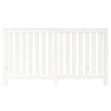 Copertura Termosifone Bianca 153x19x84 cm Legno Massello Pino