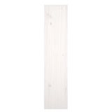 Copertura Termosifone Bianca 153x19x84 cm Legno Massello Pino