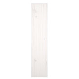 Copertura Termosifone Bianca 153x19x84 cm Legno Massello Pino