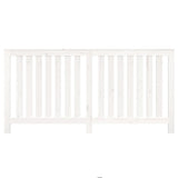 Copertura Termosifone Bianca 169x19x84 cm Legno Massello Pino