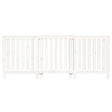 Copertura Termosifone Bianca 210x21x85 cm Legno Massello Pino