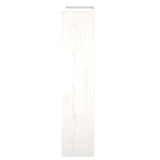 Copertura Termosifone Bianca 210x21x85 cm Legno Massello Pino