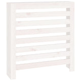 Copertura Termosifone Bianca 79,5x19x84 cm Legno Massello Pino