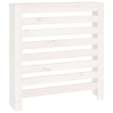 Copertura Termosifone Bianca 79,5x19x84 cm Legno Massello Pino
