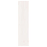 Copertura Termosifone Bianca 79,5x19x84 cm Legno Massello Pino