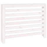 Copertura Termosifone Bianca 108,5x19x84 cm Legno Massello Pino