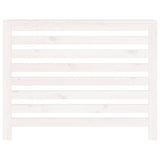 Copertura Termosifone Bianca 108,5x19x84 cm Legno Massello Pino