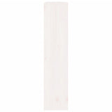 Copertura Termosifone Bianca 108,5x19x84 cm Legno Massello Pino