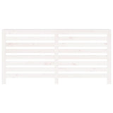Copertura Termosifone Bianca 169x19x84 cm Legno Massello Pino