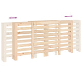 Copertura Termosifone 210x21x85 cm in Legno Massello di Pino