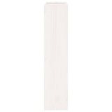 Copertura Termosifone Bianca 210x21x85 cm Legno Massello Pino