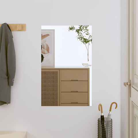 Specchio da Parete 40x60 cm Vetro Rettangolare