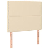 Giroletto a Molle con Materasso Crema 120x200 cm in Tessuto