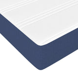 Giroletto a Molle con Materasso Blu 90x190 cm in Tessuto