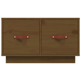 Tavolino da Salotto ambra 60x53x35 cm Legno Massello di Pino