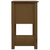 Comodini 2 pz Ambra 40x35x61,5 cm in Legno Massello di Pino