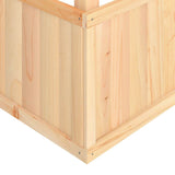 Set da Gioco da Esterno in Legno Massello di Abete