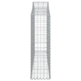 Cesti Gabbioni ad Arco 3 pz 200x30x100/120 cm Ferro Zincato