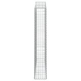 Cesti Gabbioni ad Arco 11 pz 200x30x180/200 cm Ferro Zincato