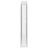 Cesti Gabbioni ad Arco 5 pz 200x30x200/220 cm Ferro Zincato