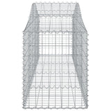 Cesti Gabbioni ad Arco 50 pz 200x50x60/80 cm Ferro Zincato