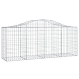 Cesti Gabbioni ad Arco 30 pz 200x50x80/100 cm Ferro Zincato