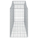 Cesti Gabbioni ad Arco 30 pz 200x50x80/100 cm Ferro Zincato